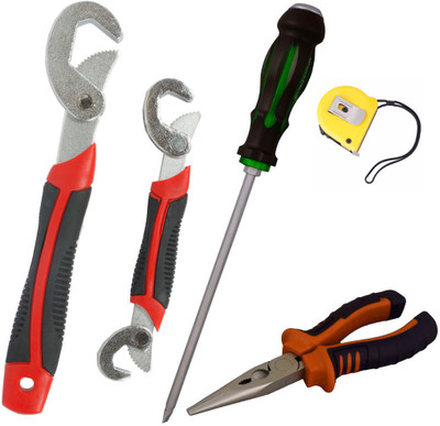 

Asraw Hand Tool Kit(5 Tools), Multicolor