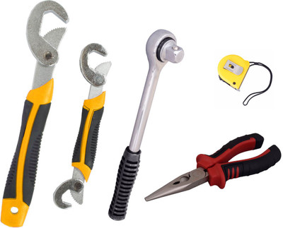 

Asraw Hand Tool Kit(5 Tools), Multicolor