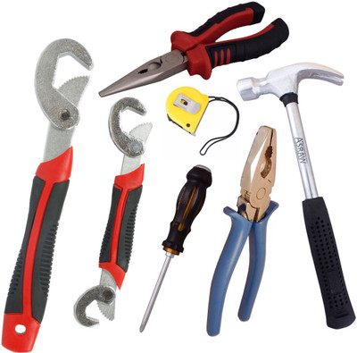 

Asraw Hand Tool Kit(7 Tools), Multicolor