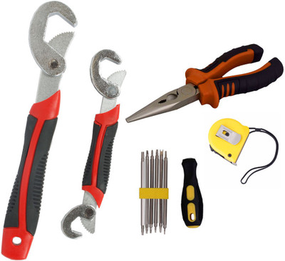 

Asraw Hand Tool Kit(5 Tools), Multicolor