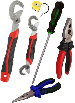 

Asraw Hand Tool Kit(6 Tools), Multicolor