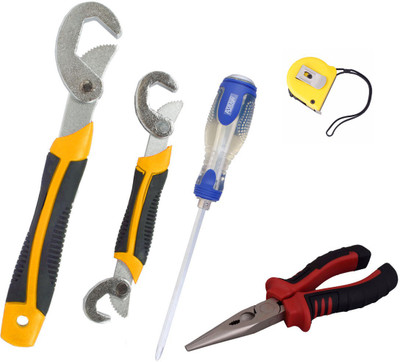 

Asraw Hand Tool Kit(5 Tools), Multicolor