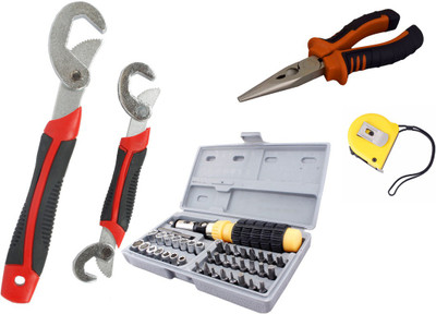 

Asraw Hand Tool Kit(5 Tools), Multicolor