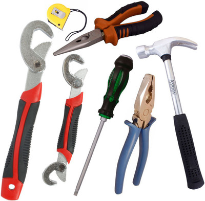 

Asraw Hand Tool Kit(7 Tools), Multicolor