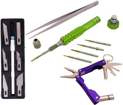 

Asraw Hand Tool Kit(4 Tools), Green