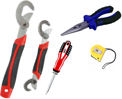 

Asraw Hand Tool Kit(5 Tools), Multicolor