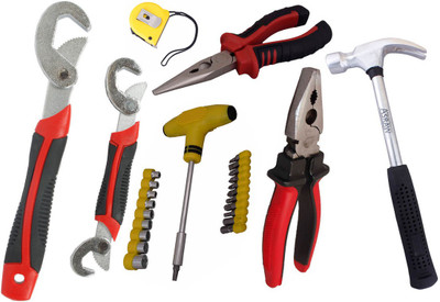 

Asraw Hand Tool Kit(7 Tools), Multicolor