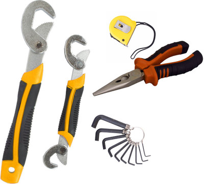 

Asraw Hand Tool Kit(5 Tools), Multicolor