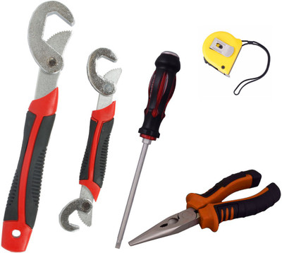 

Asraw Hand Tool Kit(5 Tools), Multicolor