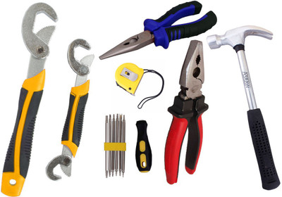 

Asraw Hand Tool Kit(7 Tools), Multicolor