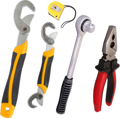 Asraw Hand Tool Kit(5 Tools), Multicolor