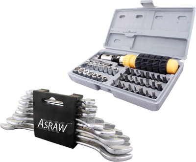 

Asraw Hand Tool Kit(10 Tools), Multicolor