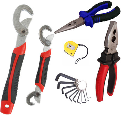

Asraw Hand Tool Kit(6 Tools), Multicolor