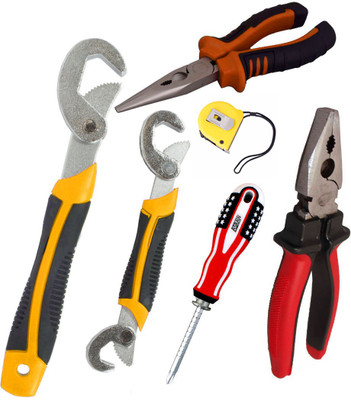 

Asraw Hand Tool Kit(6 Tools), Multicolor