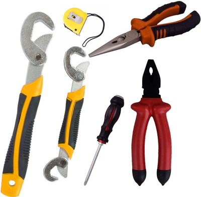 

Asraw Hand Tool Kit(6 Tools), Multicolor
