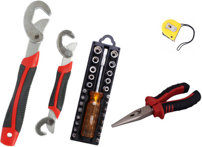 

Asraw Hand Tool Kit(5 Tools), Multicolor