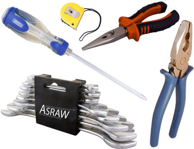 

Asraw Hand Tool Kit(13 Tools), Multicolor