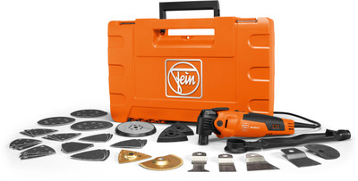 

Fein FMM 350 Q Top Power Tool Kit(10 Tools), Black;orange