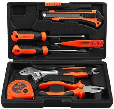 

strikers household Hand Tool Kit(8 Tools), Multicolor