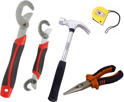 

Asraw Hand Tool Kit(5 Tools), Multicolor