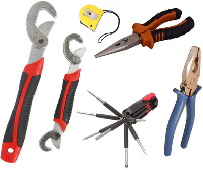 

Asraw Hand Tool Kit(6 Tools), Multicolor