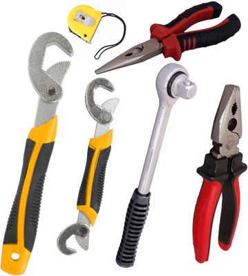 

Asraw Hand Tool Kit(6 Tools), Multicolor
