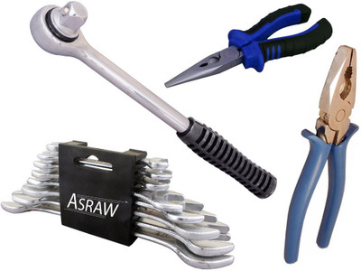 

Asraw Hand Tool Kit(12 Tools), Multicolor