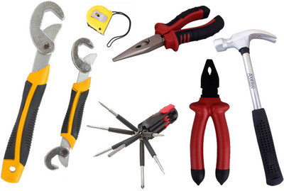 

Asraw Hand Tool Kit(7 Tools), Multicolor