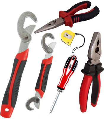 

Asraw Hand Tool Kit(6 Tools), Multicolor