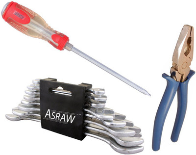 

Asraw Hand Tool Kit(11 Tools), Multicolor