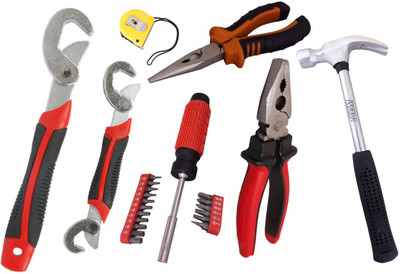 

Asraw Hand Tool Kit(7 Tools), Multicolor