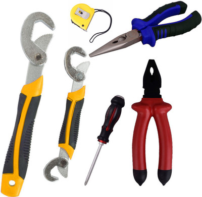 

Asraw Hand Tool Kit(6 Tools), Multicolor