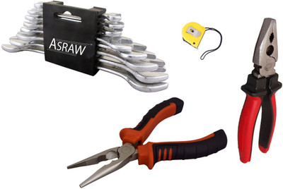 

Asraw Hand Tool Kit(12 Tools), Multicolor