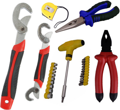 

Asraw Hand Tool Kit(6 Tools), Multicolor