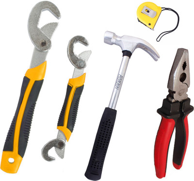 

Asraw Hand Tool Kit(5 Tools), Multicolor