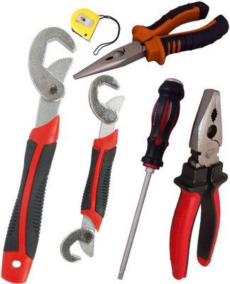 

Asraw Hand Tool Kit(6 Tools), Multicolor