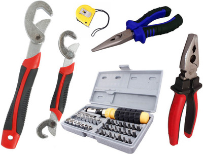 

Asraw Hand Tool Kit(6 Tools), Multicolor