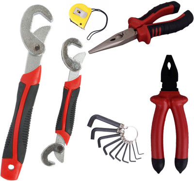 

Asraw Hand Tool Kit(6 Tools), Multicolor