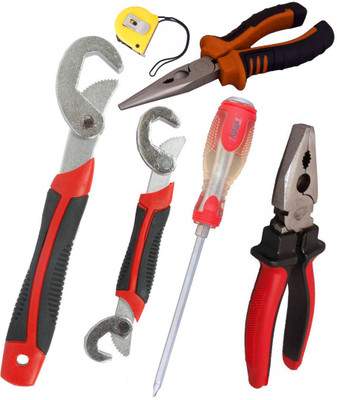 

Asraw Hand Tool Kit(6 Tools), Multicolor
