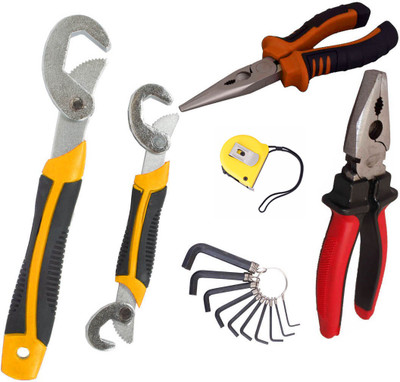 

Asraw Hand Tool Kit(6 Tools), Multicolor
