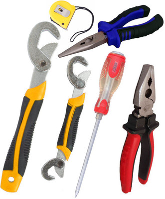 

Asraw Hand Tool Kit(6 Tools), Multicolor