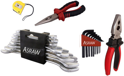 

Asraw Hand Tool Kit(13 Tools), Multicolor