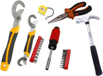 

Asraw Hand Tool Kit(6 Tools), Multicolor