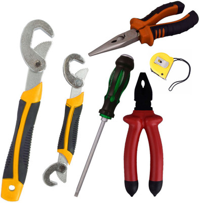 

Asraw Hand Tool Kit(6 Tools), Multicolor