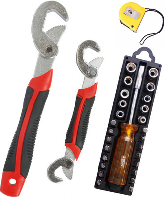

Asraw Hand Tool Kit(4 Tools), Multicolor