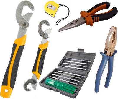 

Asraw Hand Tool Kit(6 Tools), Multicolor