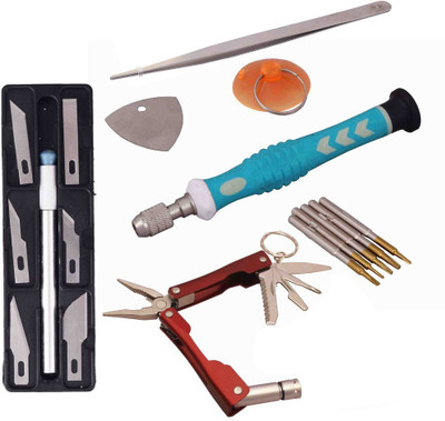 

Asraw Hand Tool Kit(6 Tools), Blue