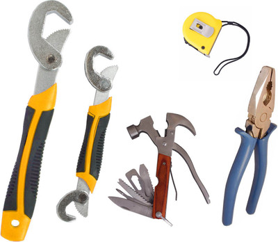 

Asraw Hand Tool Kit(5 Tools), Multicolor