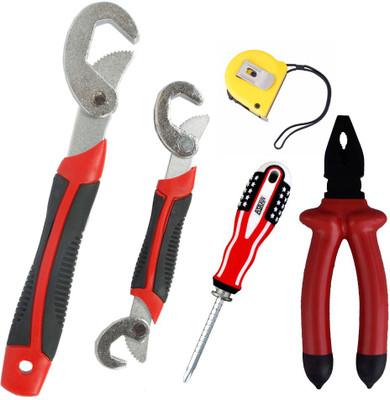 

Asraw Hand Tool Kit(5 Tools), Multicolor