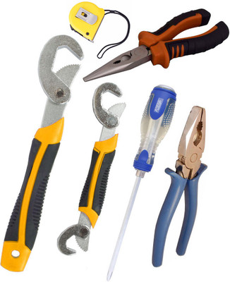 

Asraw Hand Tool Kit(6 Tools), Multicolor